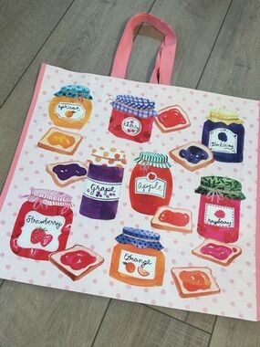 Homegoods TJMaxx Marshalls Viral Colorful Jam Assortment Shopper Tote Bag NWOT